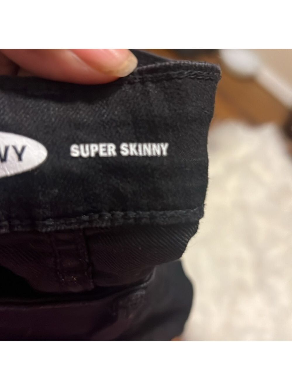 Girl Black stretch jeans - Picture 5 of 5